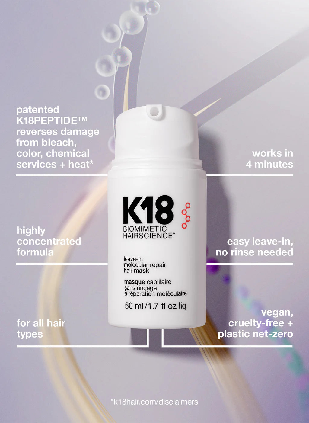 K18 Leave In Mask 50ml