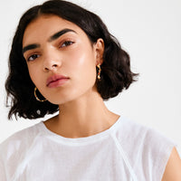 IRIS BIG HOOP Eyrnalokkar