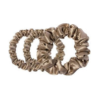 Slip Assorted Scrunchies Light Brown