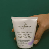 Face Compost Mask Purple Power