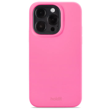 Silicone Case iPhone 14 Pro Bright Pink