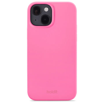 Silicone Case iPhone 14/13 Bright Pink