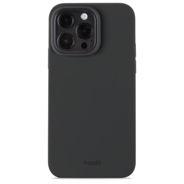 Silicone Case iPhone 15 Pro Black