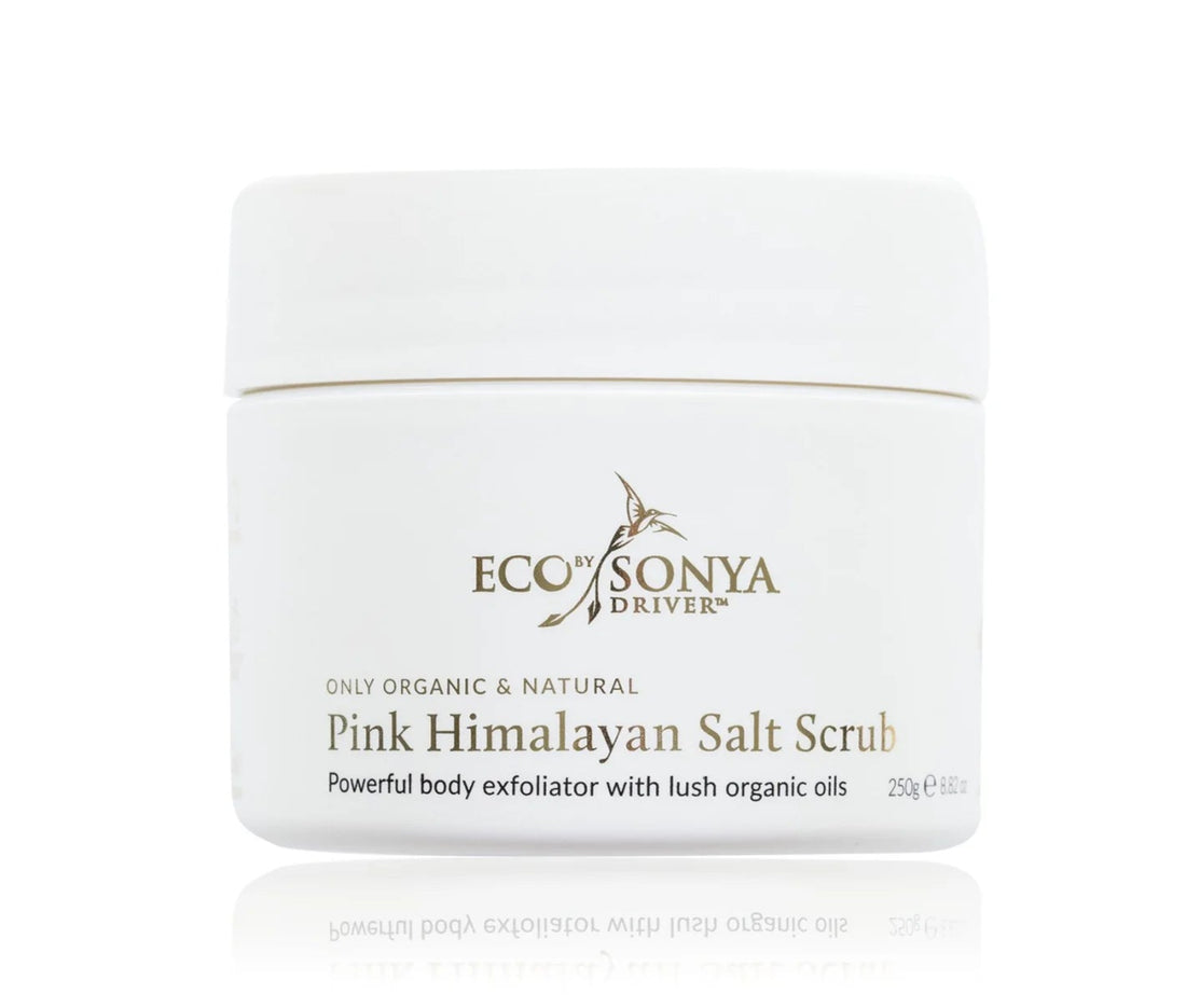 Pink Himalayan salt scrub