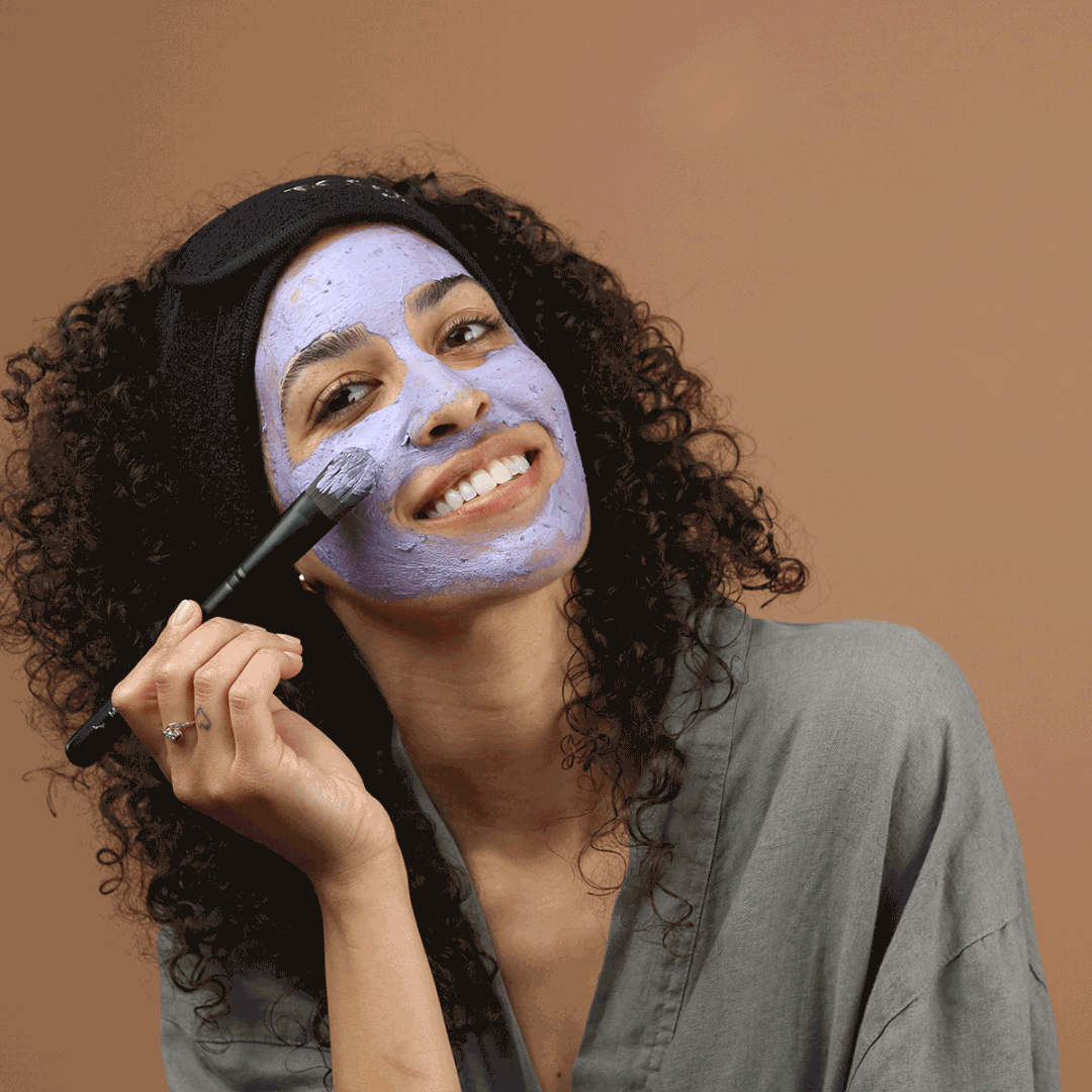 Face Compost Mask purple power