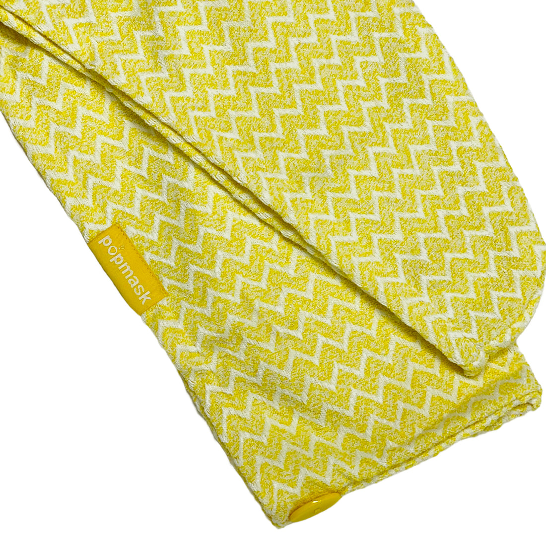 Microfiber Hair Turban - YELLOW