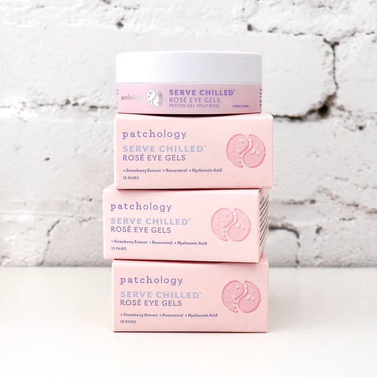 Serve Chilled Rose Eye Gels 15 Pairs
