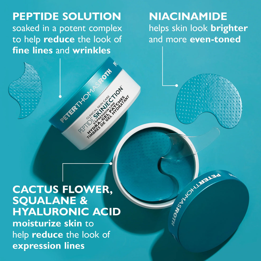 Peptide Skinjection Expression Line Patches