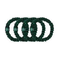Silk Skinny Scrunchies Forest