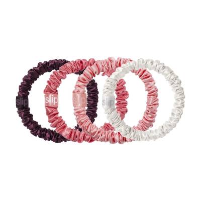 Silk Skinny Scrunchies Ornament Candy Cane