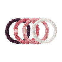 Silk Skinny Scrunchies Ornament Candy Cane