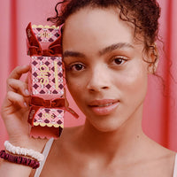 Silk Assorted Scrunchie Cracker Sweetheart