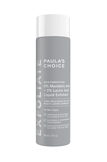 Skin Perfecting 6% Mandelic Acid + 2% Lactic Acid Liquid Exfoliant