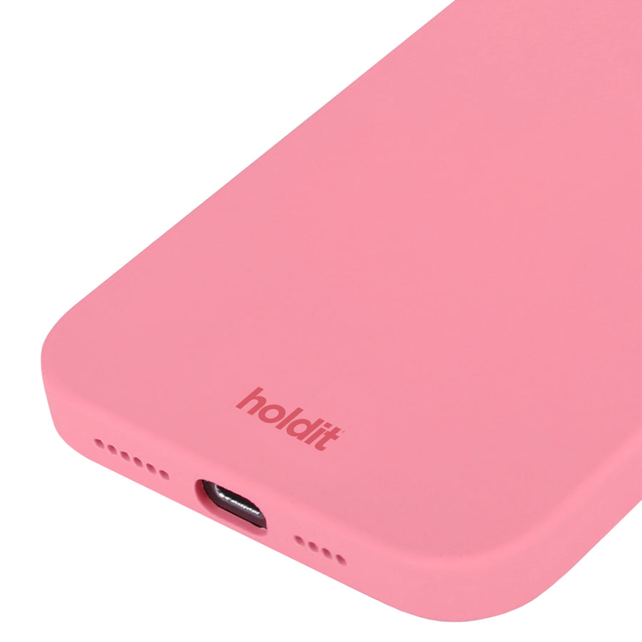 Silicone Case iPhone 15 Pro Rouge Pink