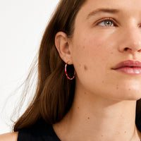 ALISON Eyrnalokkar Pink