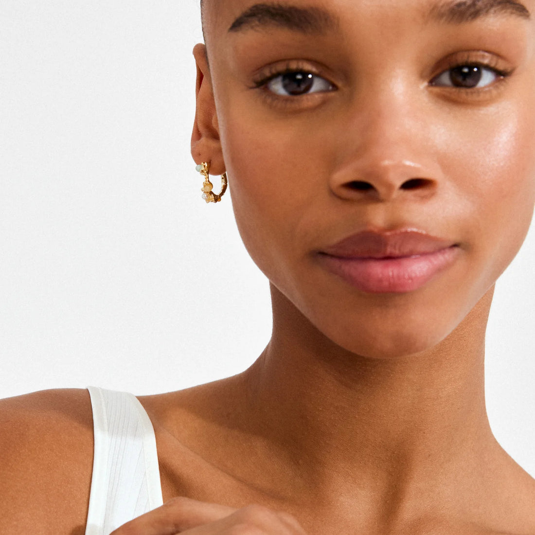 IRIS HOOP Eyrnalokkar