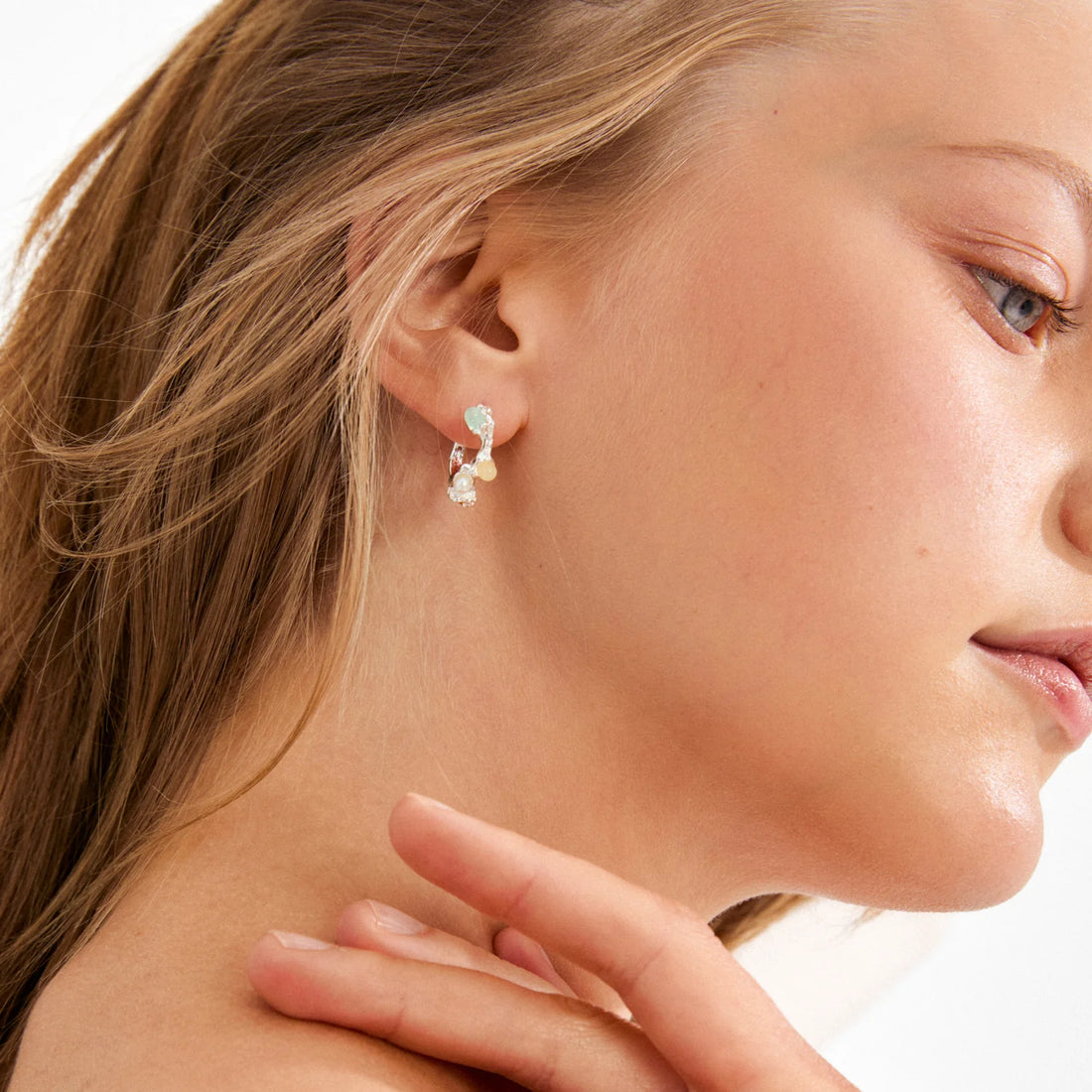 IRIS HOOP Eyrnalokkar