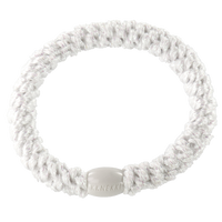 Glitter white teygja