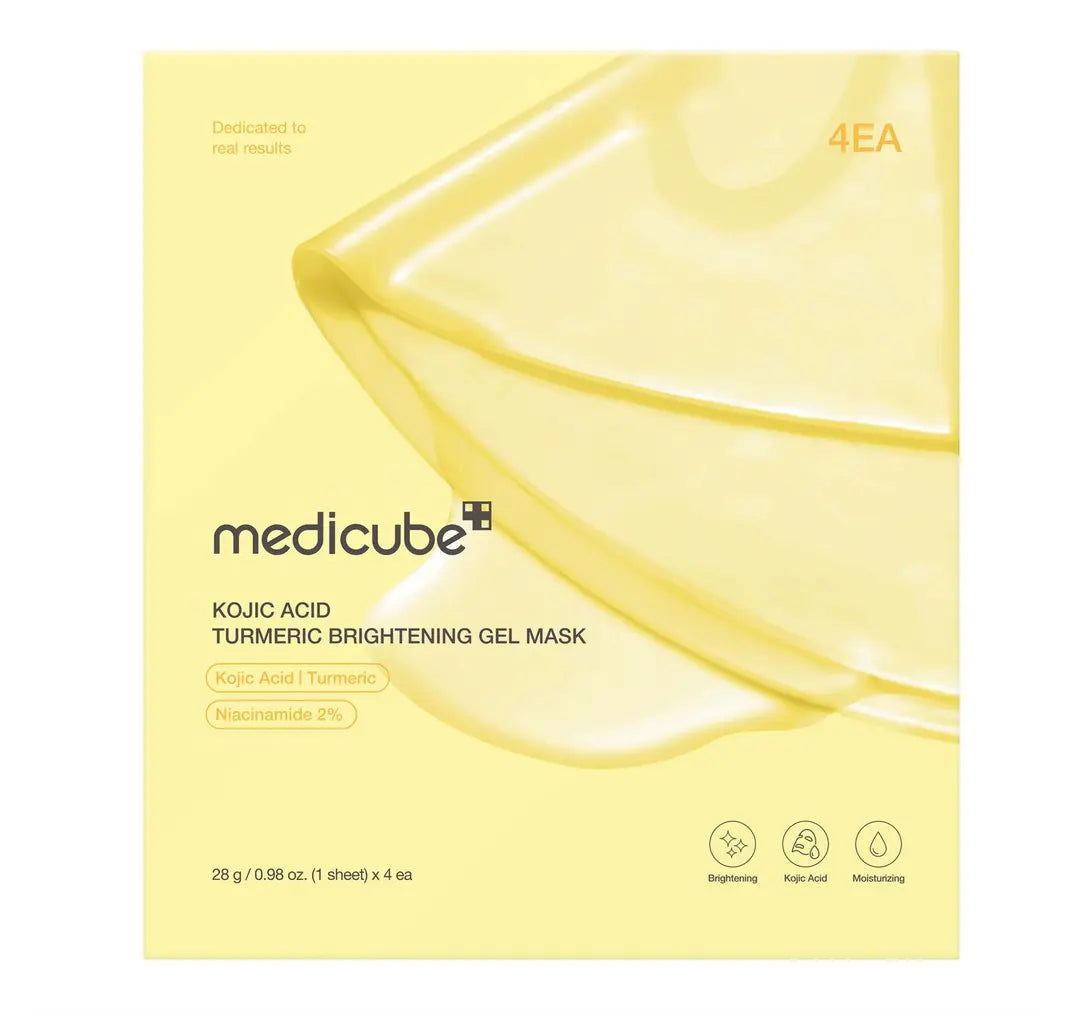 Kojic Acid Turmeric Brightening Gel Mask 4pk