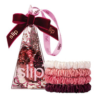 Silk Skinny Scrunchies Ornament Candy Cane