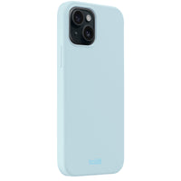 Silicone Case iPhone 15 Mineral Blue