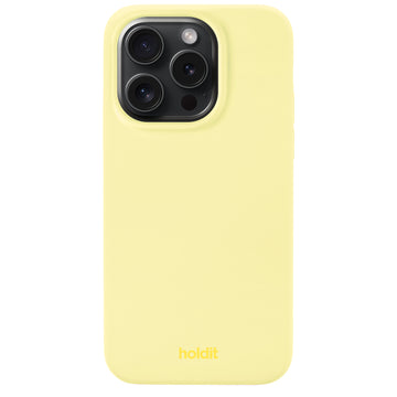 Silicone Case iPhone 15 Pro Lemonade