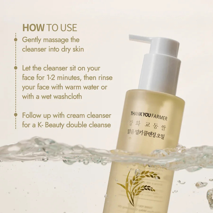 Rice Pure Milky Cleansing Oil 200ml