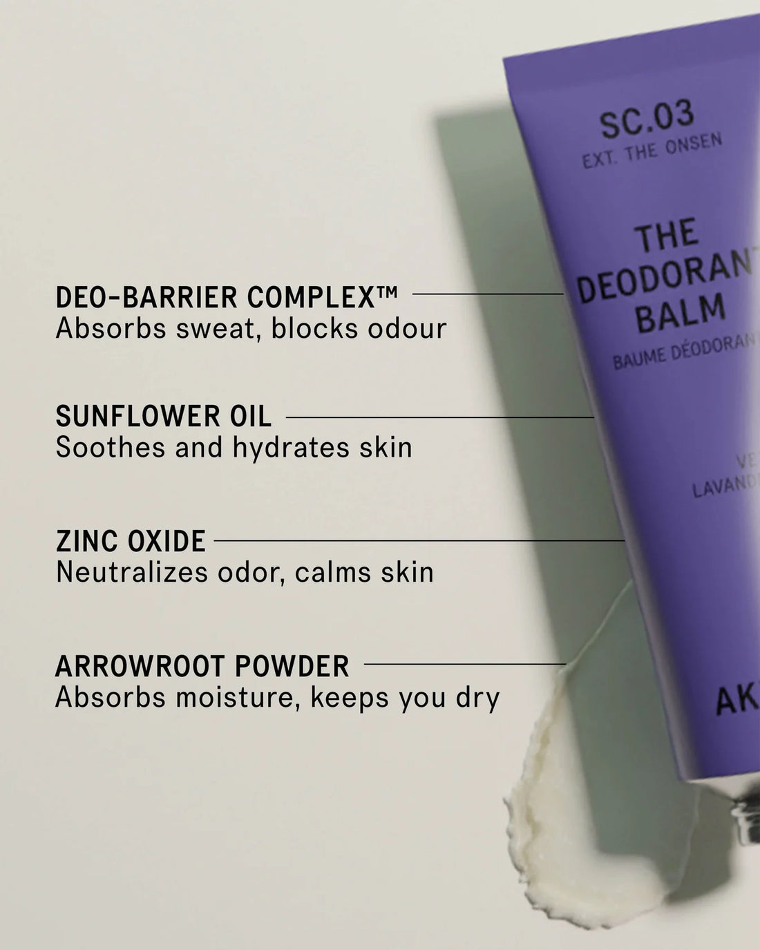 The Deodorant Balm SC.03 The Onsen 50ml