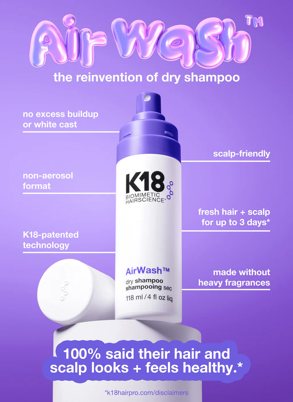 K18 - Airwash 118ml