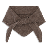 BIG TRIANGLE SCARF Brown
