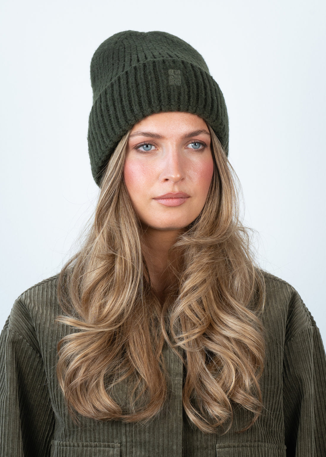 BRENDA BEANIE Dark Green