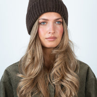 BRENDA BEANIE Espresso