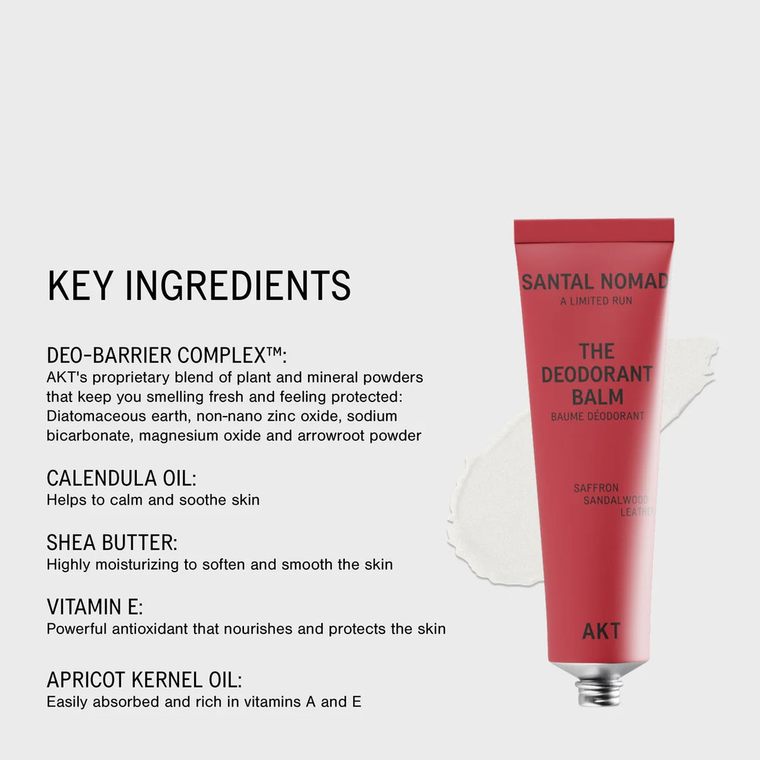 Santal Nomad Deodorant Balm 50ml Limited Edition