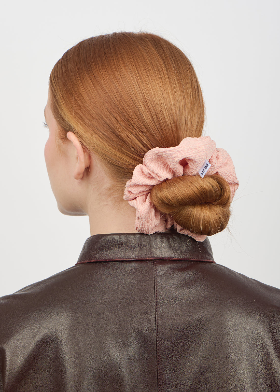ZIG-ZAG SCRUNCHIE Blush