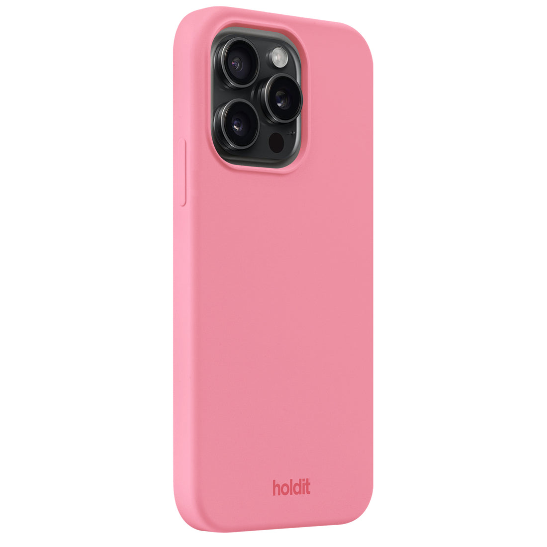 Silicone Case iPhone 15 Pro Rouge Pink