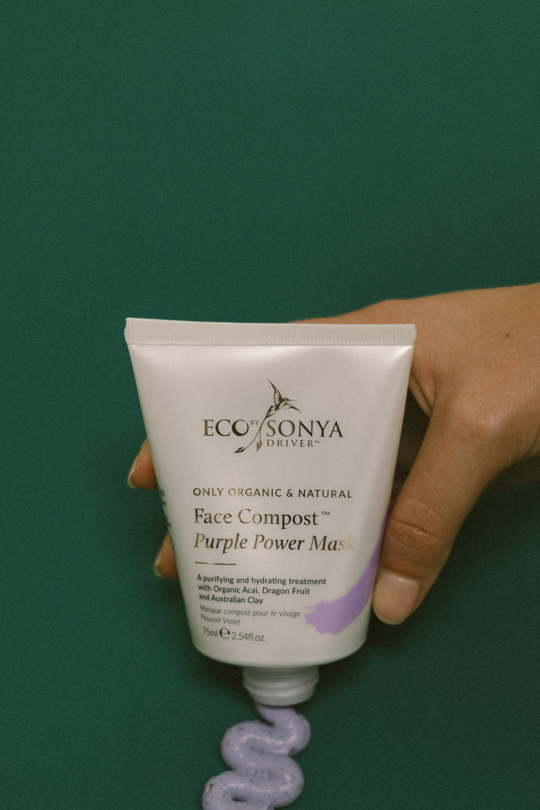 Face Compost Mask Purple Power