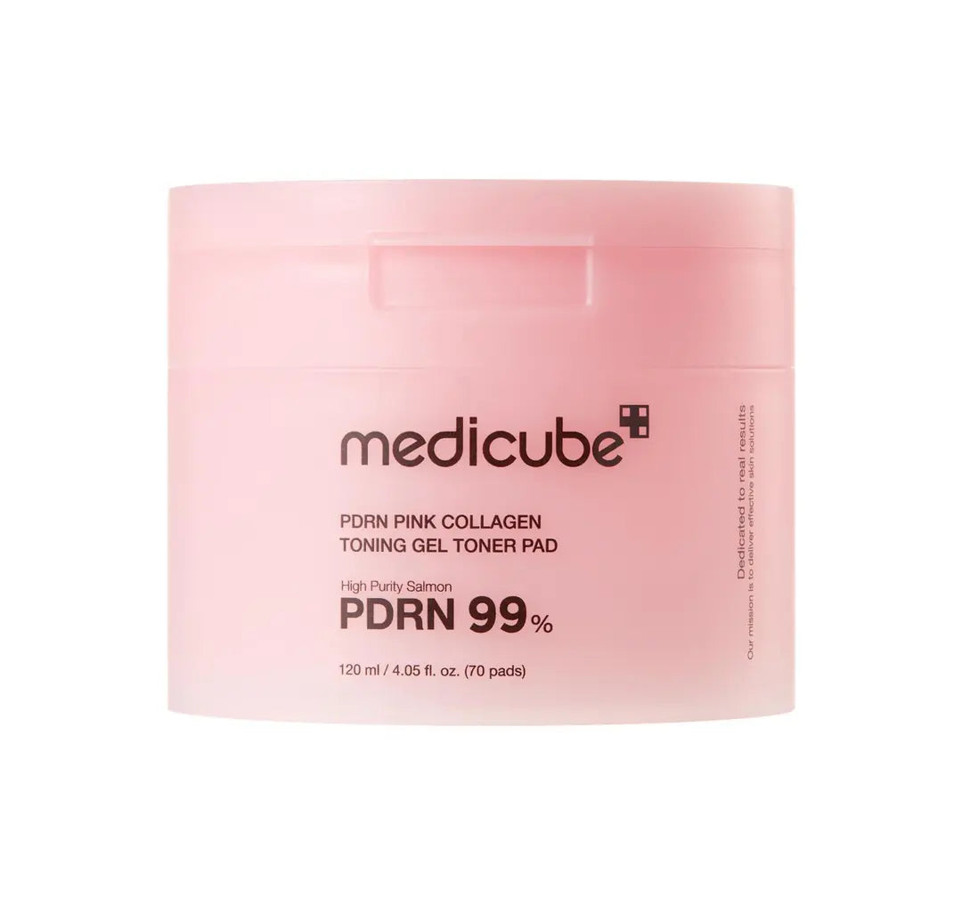 PDRN Pink Collagen Toning Gel Toner Pad