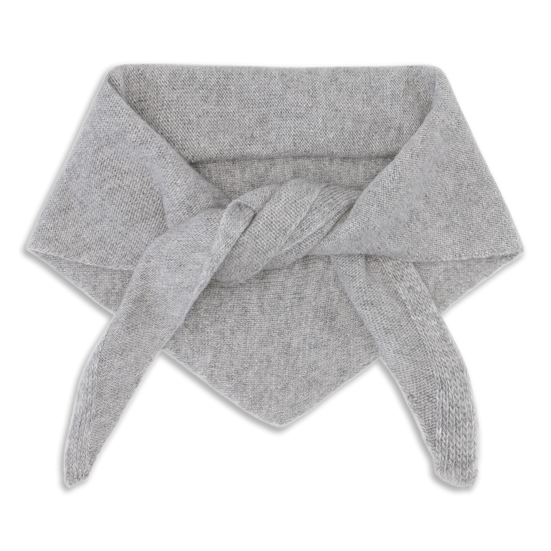 Big Triangle Scarf Grey
