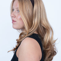 VELVET HEADBAND Chocolate Shimmer