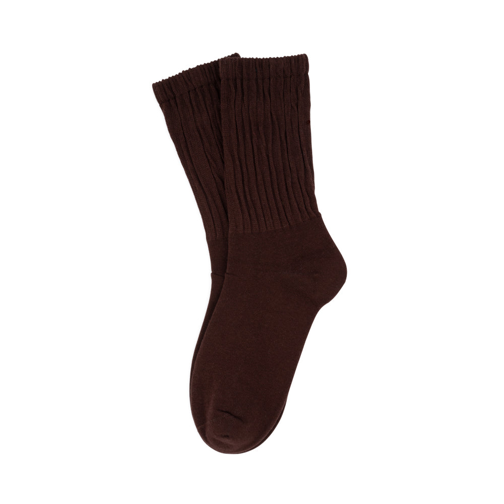 MAGDA SOCKS Dark Brown