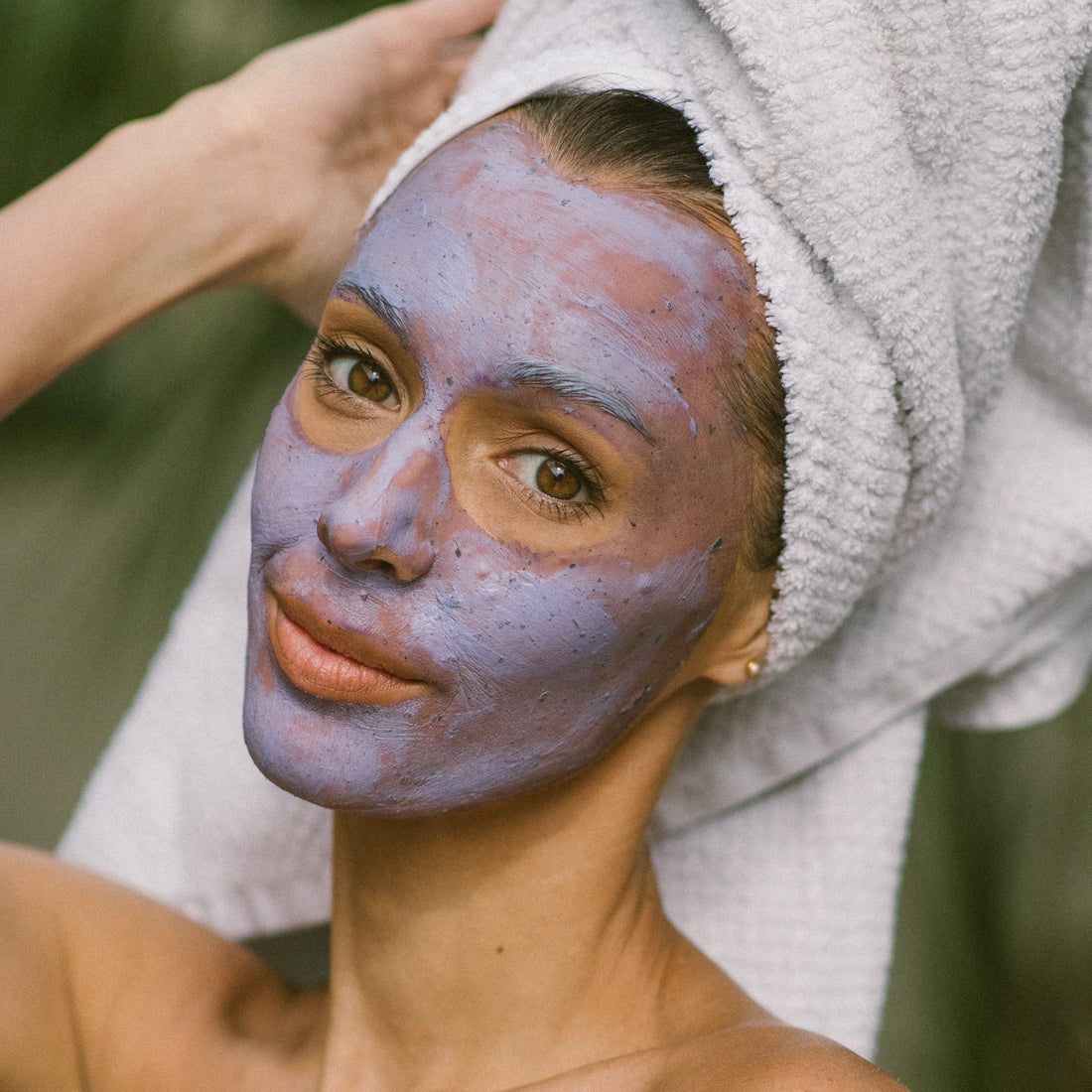 Face Compost Mask Purple Power