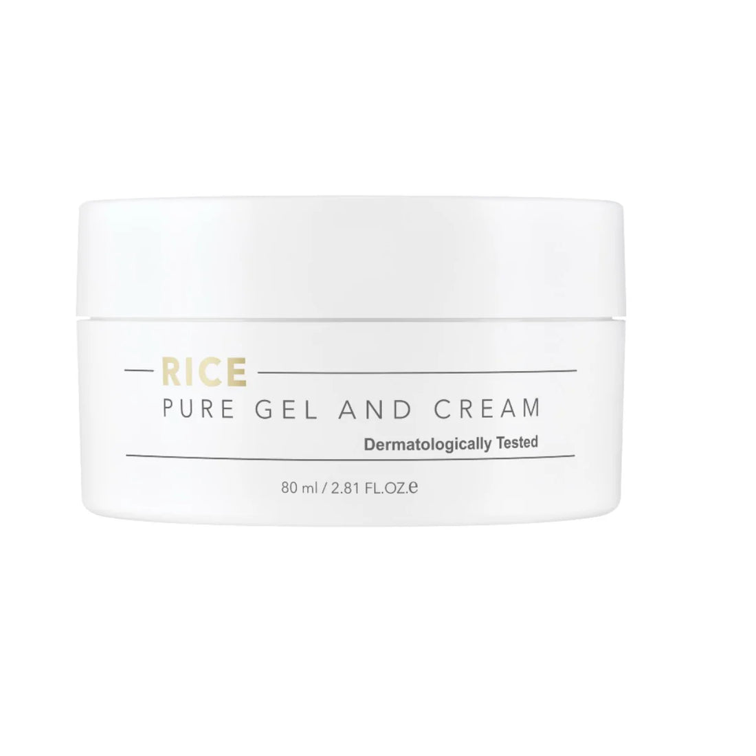 Rice Pure Gel And Cream 80ml