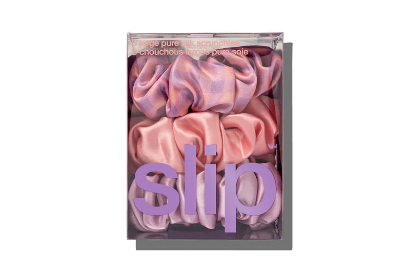 Silk Large Scrunchies Belleflower