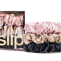 Silk Large Scrunchies Multi