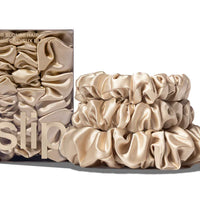 Silk Assorted Scrunchies Blonde