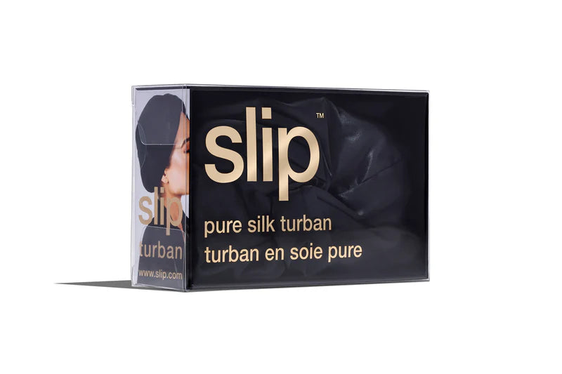 Silk Turban Black