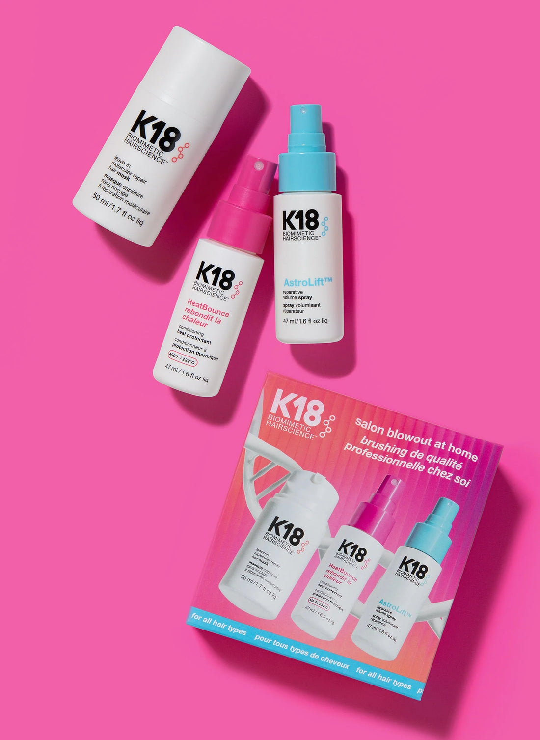 K18 Salon Blowout at Home Set