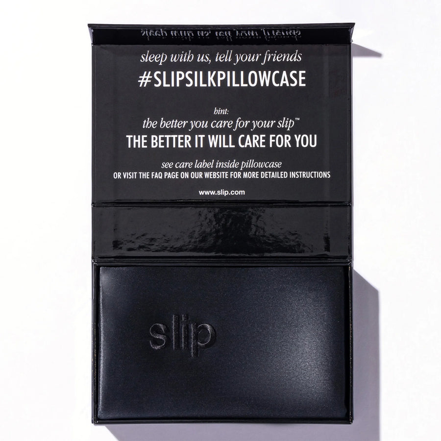 Slip Pillowcase Black