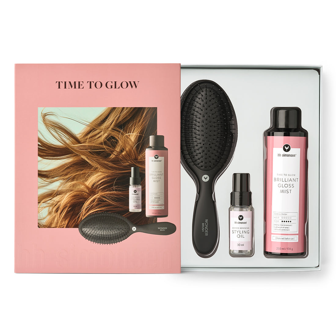 Gjafabox Brilliant Gloss Mist + Wonder  Brush