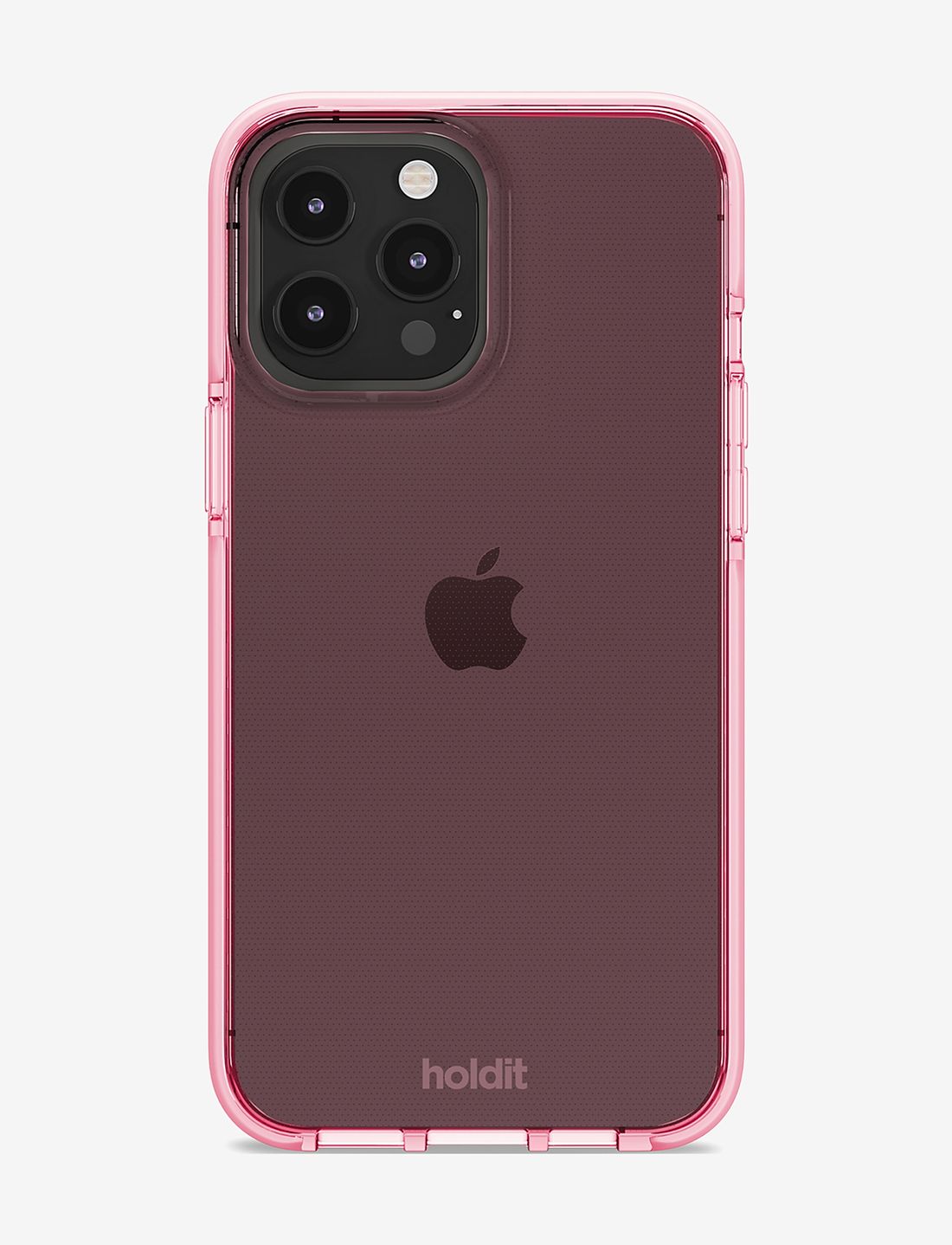 Seethru Case Iphone 12Pro Max Pink